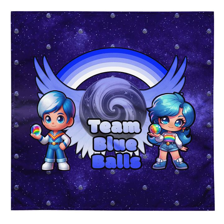 Team Blue Ball Rag product image (1)