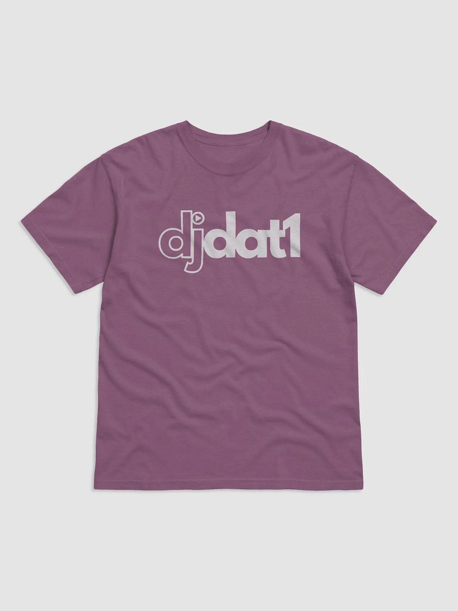 [DJDAT1] Adult Heavyweight Signature Logo Tee (white logo) product image (1)