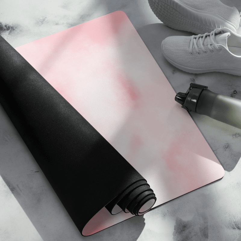 Pink and Purple Yoga Mat product image (2)