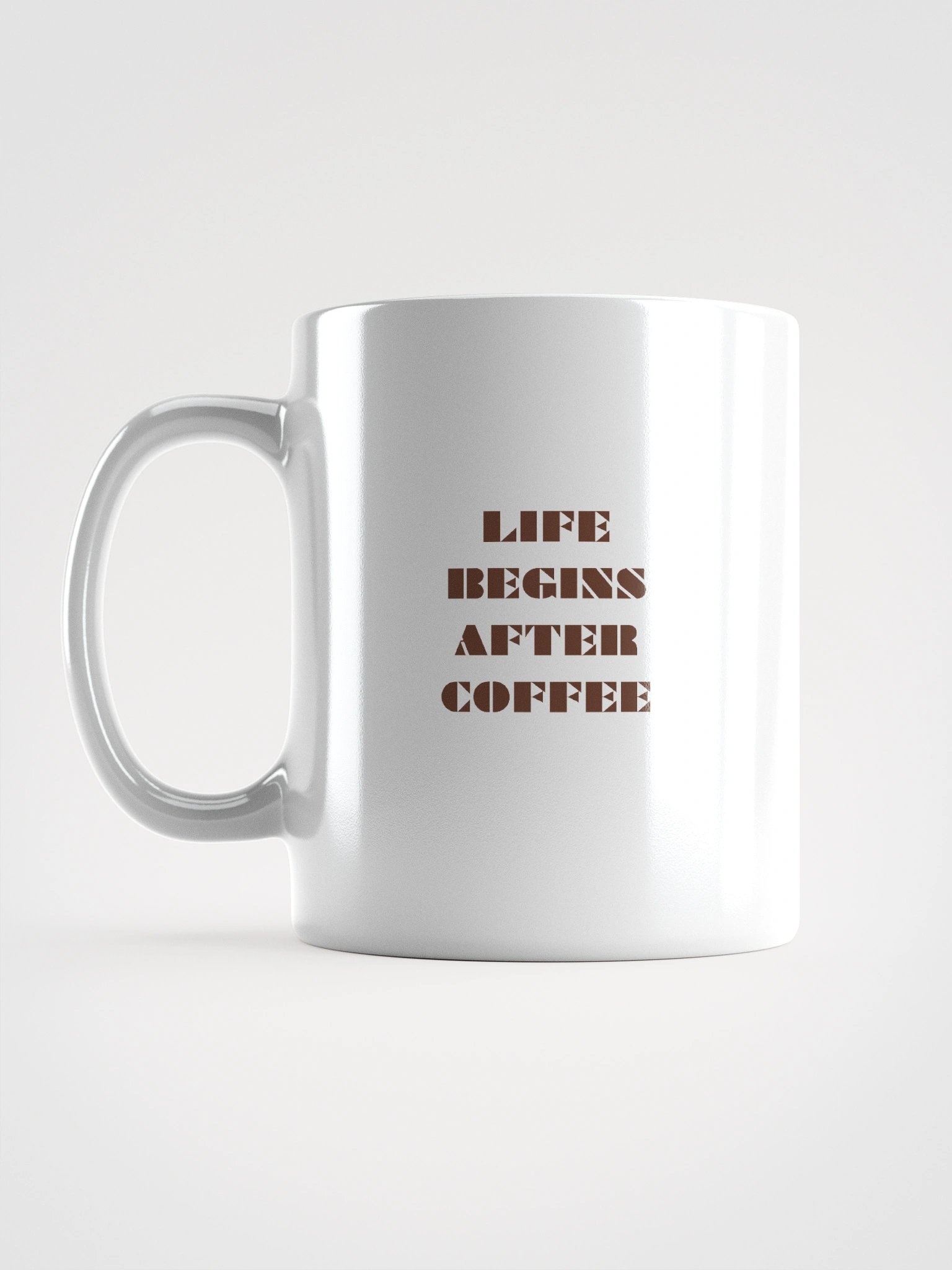 Sunrise Sip White Glossy Mug product image (2)