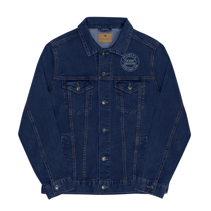 Grim E- Chicago H.Q. Emblem Jacket(Denim product image (2)
