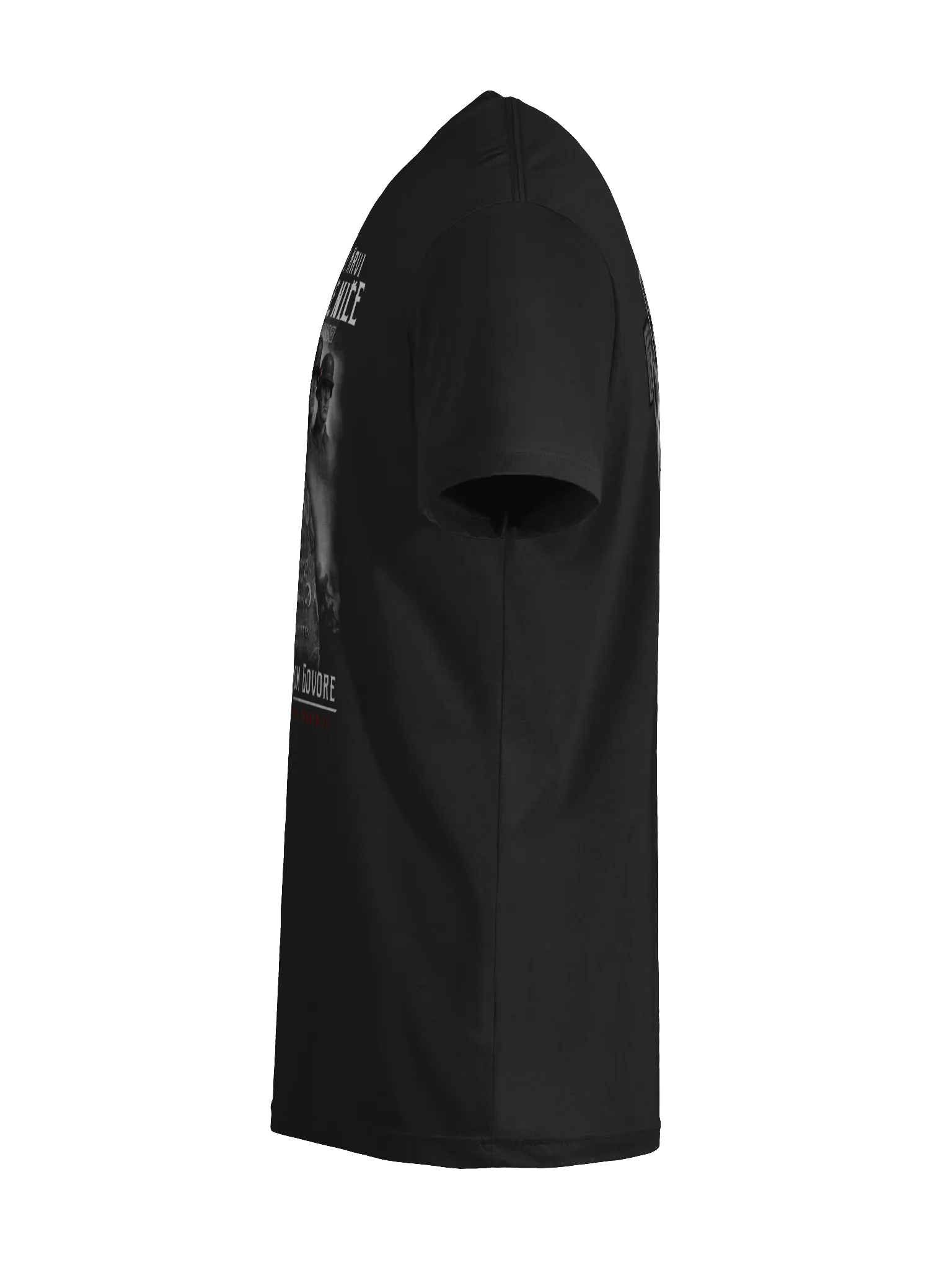 Shielded Patriot Black Croat Legion Next Level Tee product image (7)