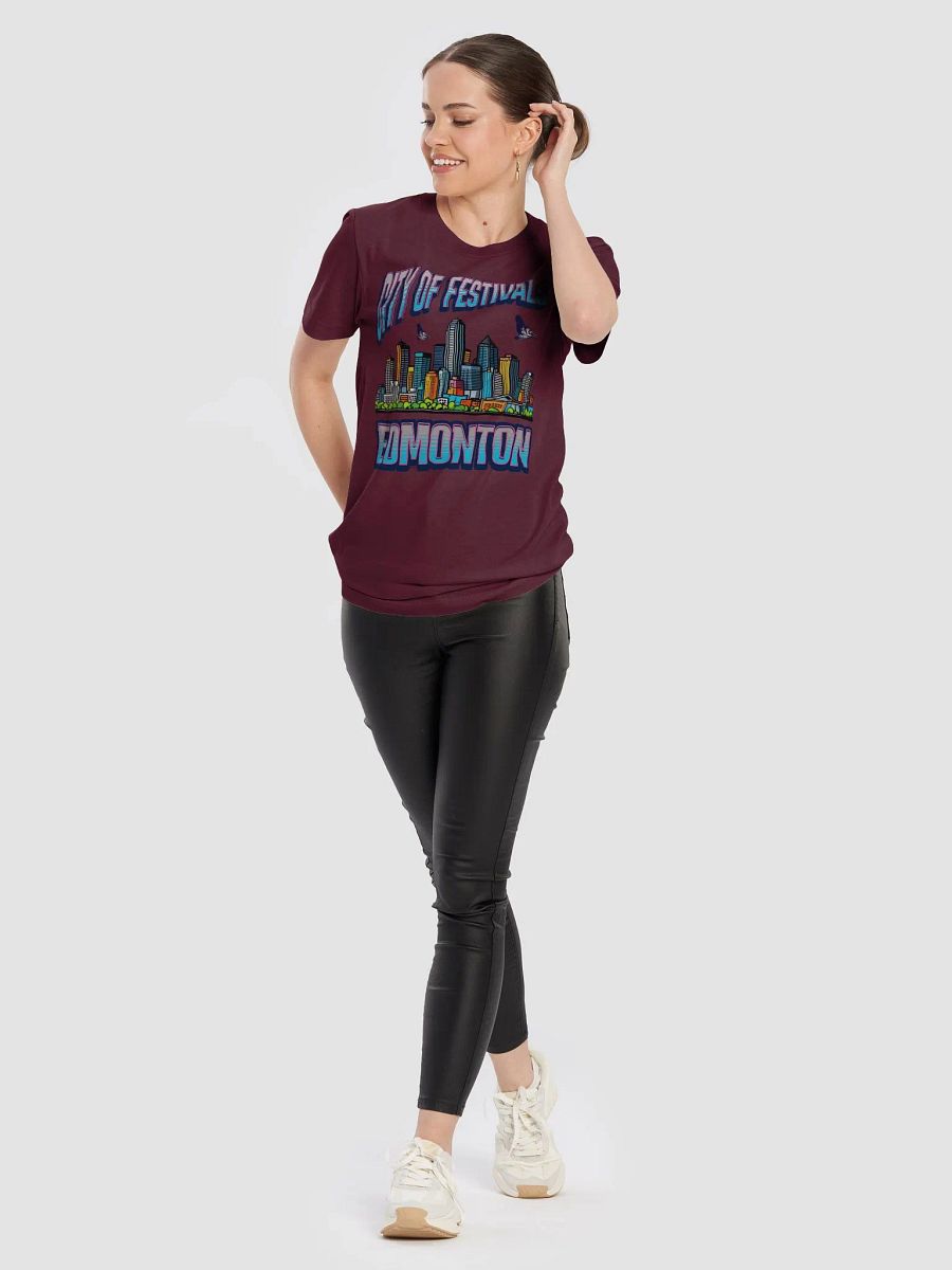 City of Festivals Edmonton Skyline T-Shirt product image (6)