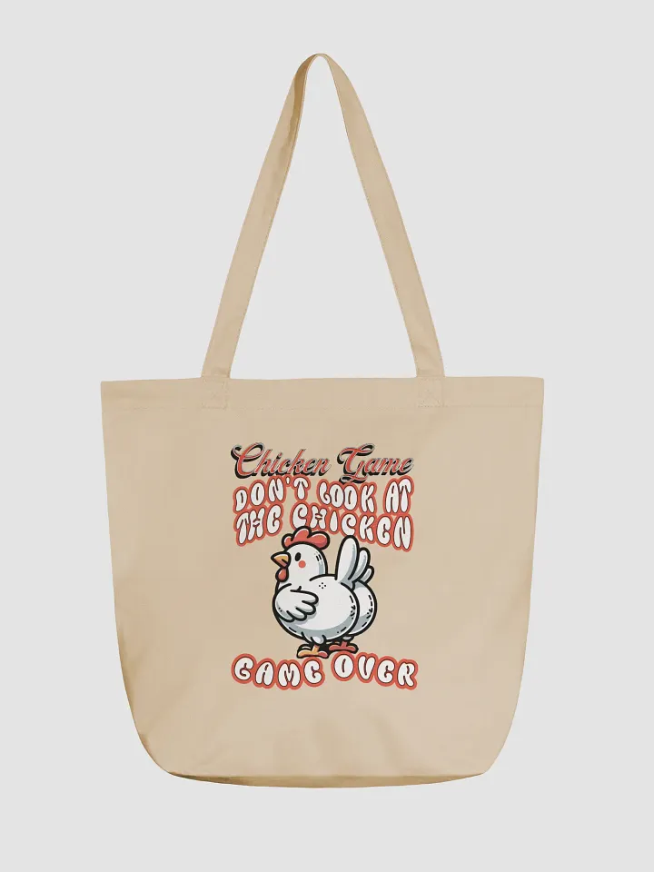 Chicken Game Dont Look At The Chicken Game Over Eco-Friendly Tote Bag product image (5)