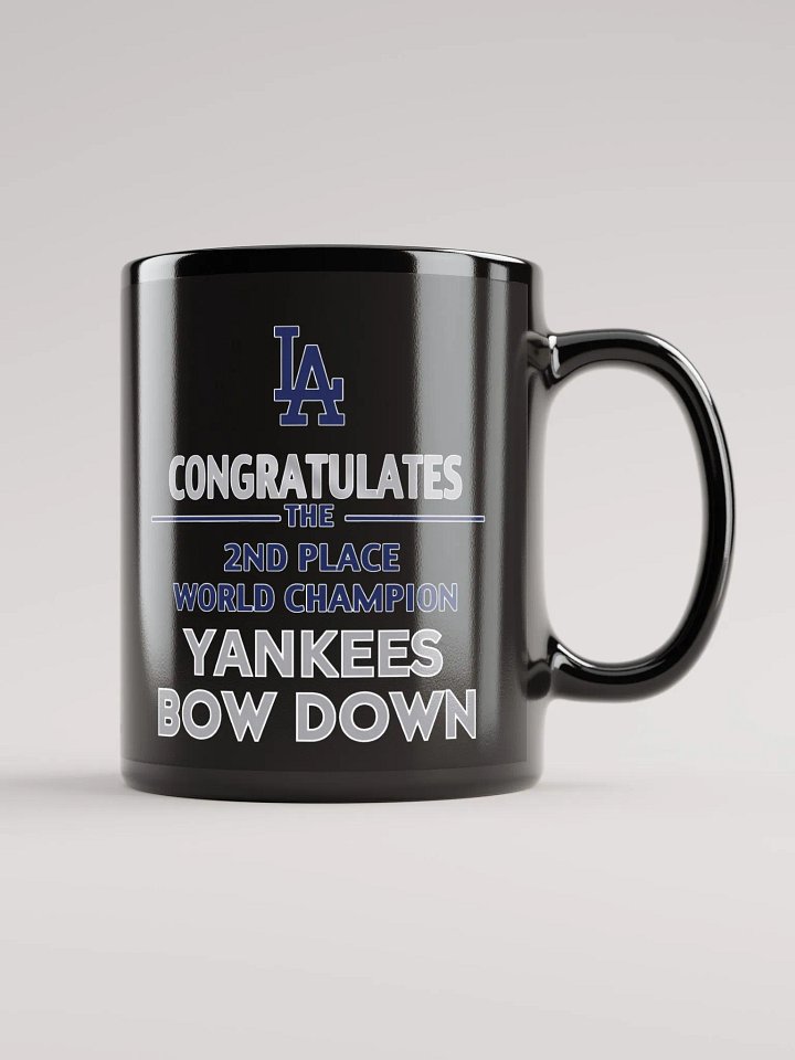 "Bow Down" Yankees 2nd Place World Champion Mug | MLB Rivals Locker product image (1)