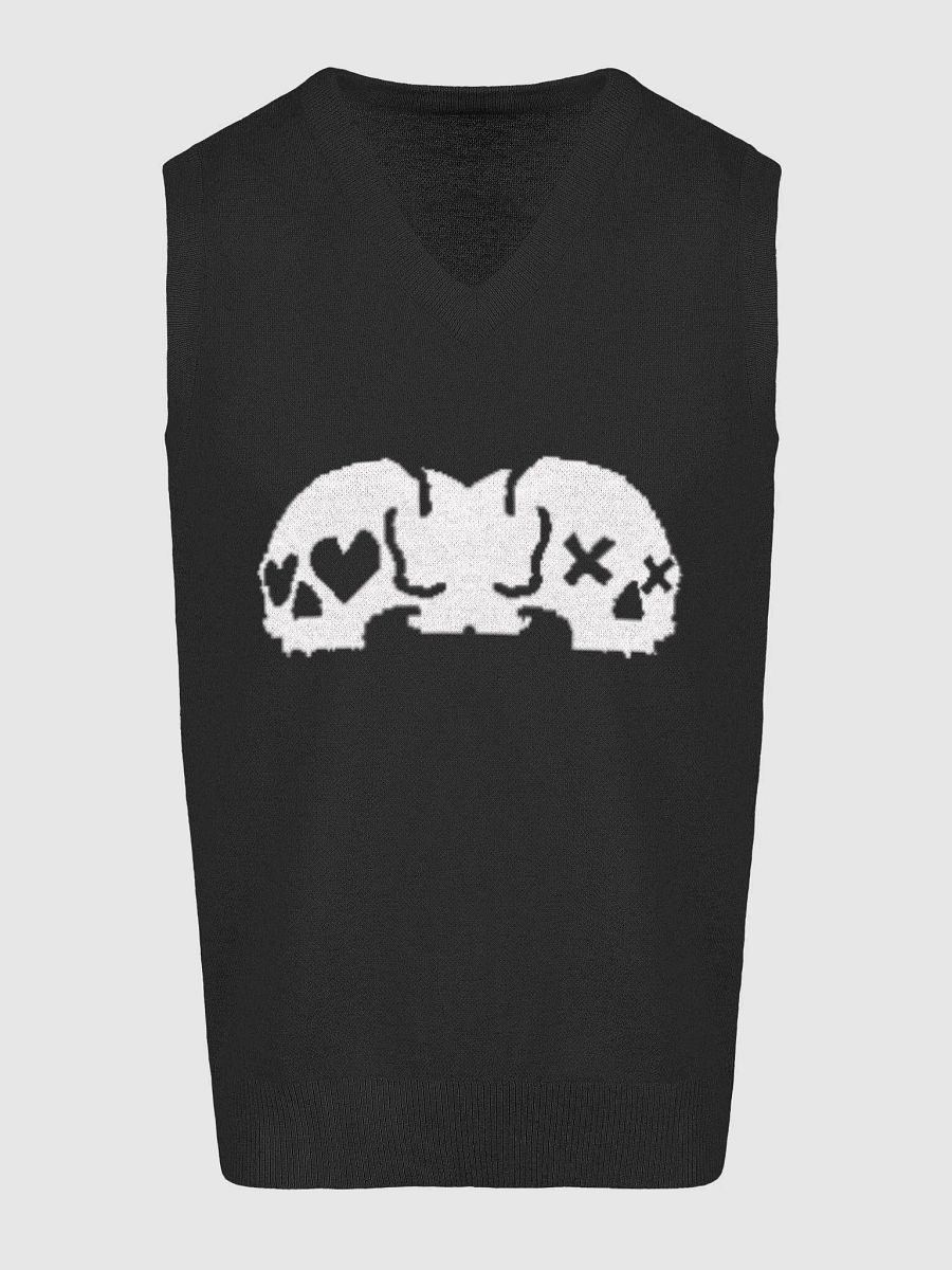dl dark jacquard-knitted V-neck product image (3)