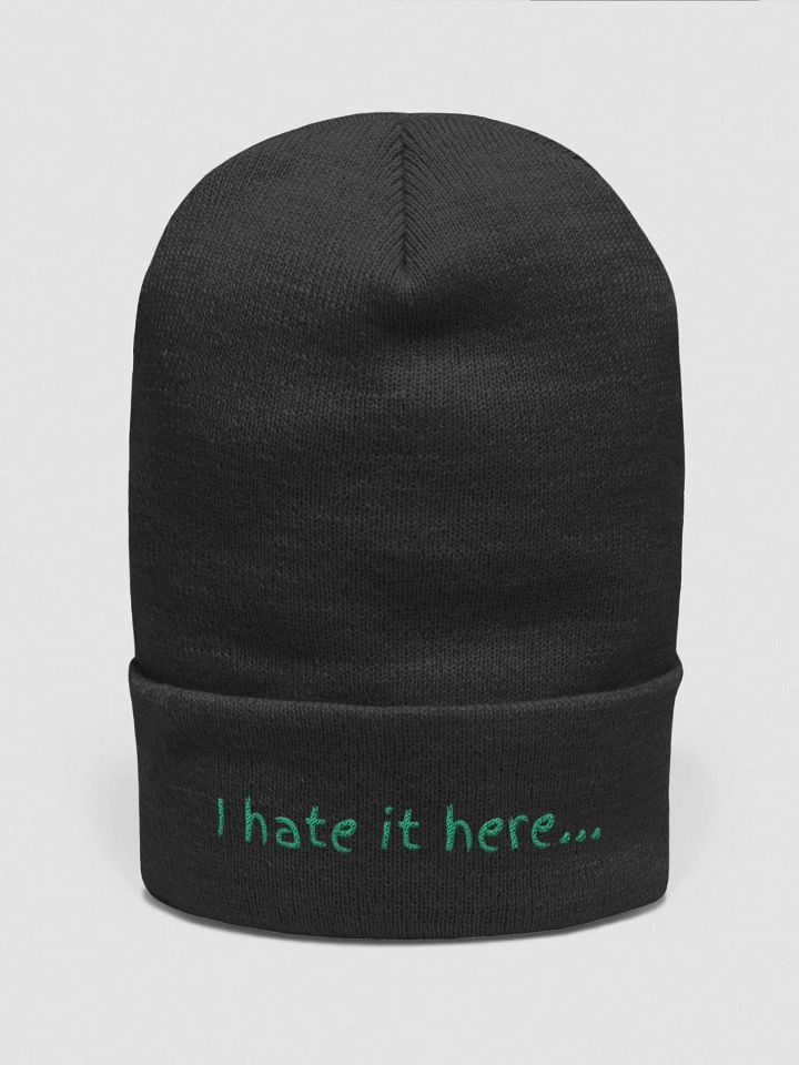 I hate it here beanie product image (1)