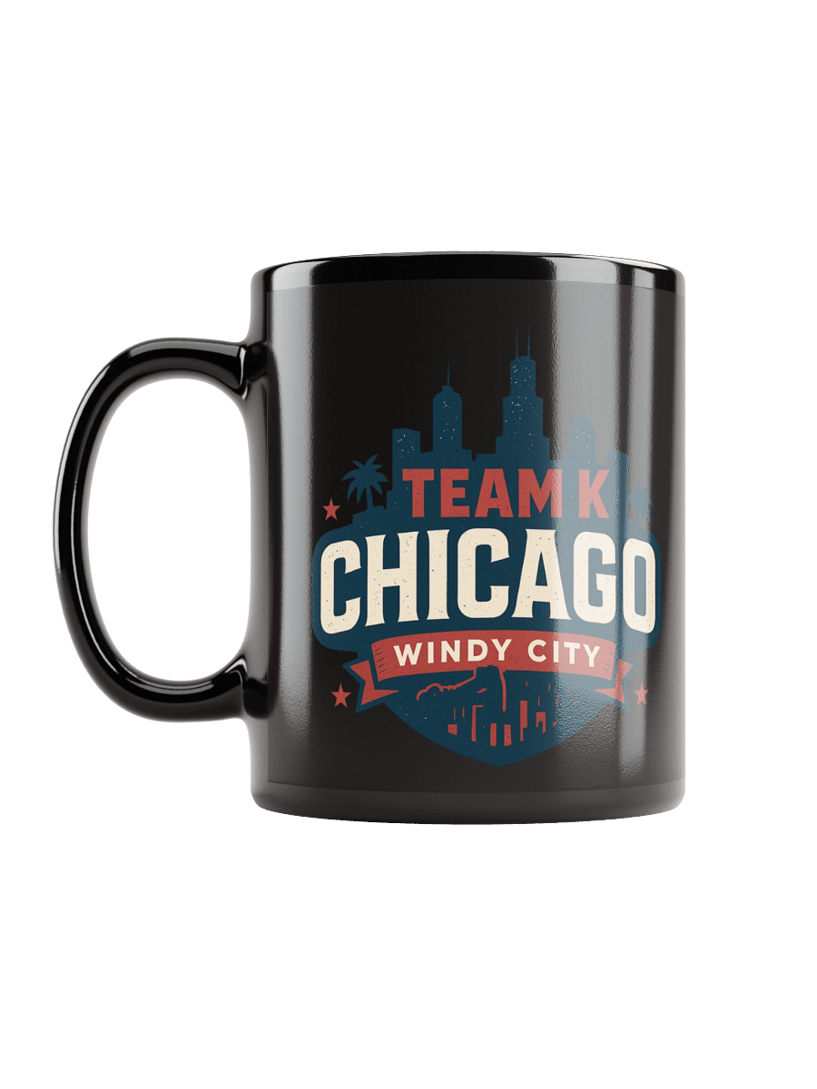 Team K Chicago Black Mug product image (12)