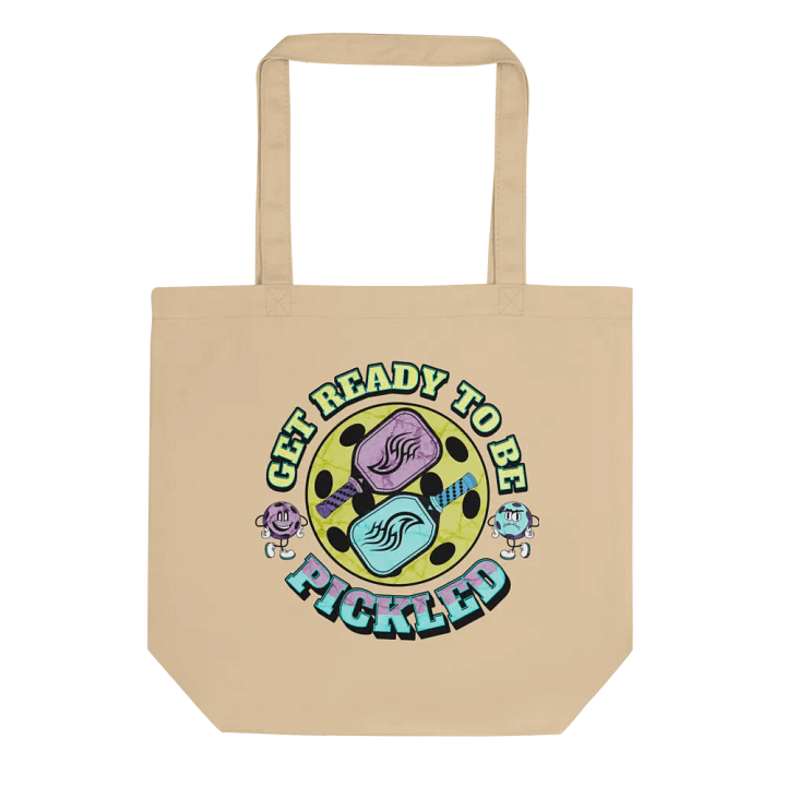 Get Ready To Be Pickled Pickleball Paddles Eco Tote product image (1)