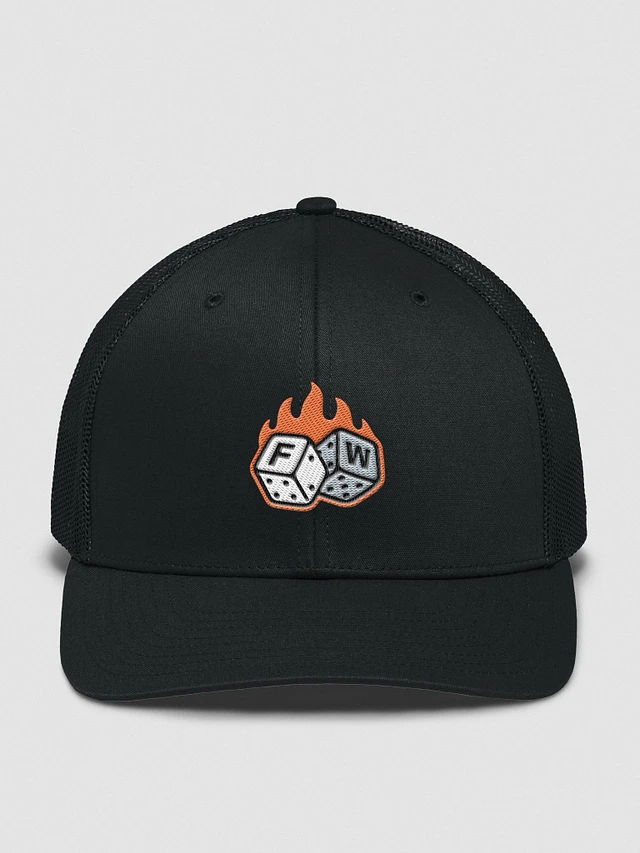 Flaming Dice Snapback product image (1)