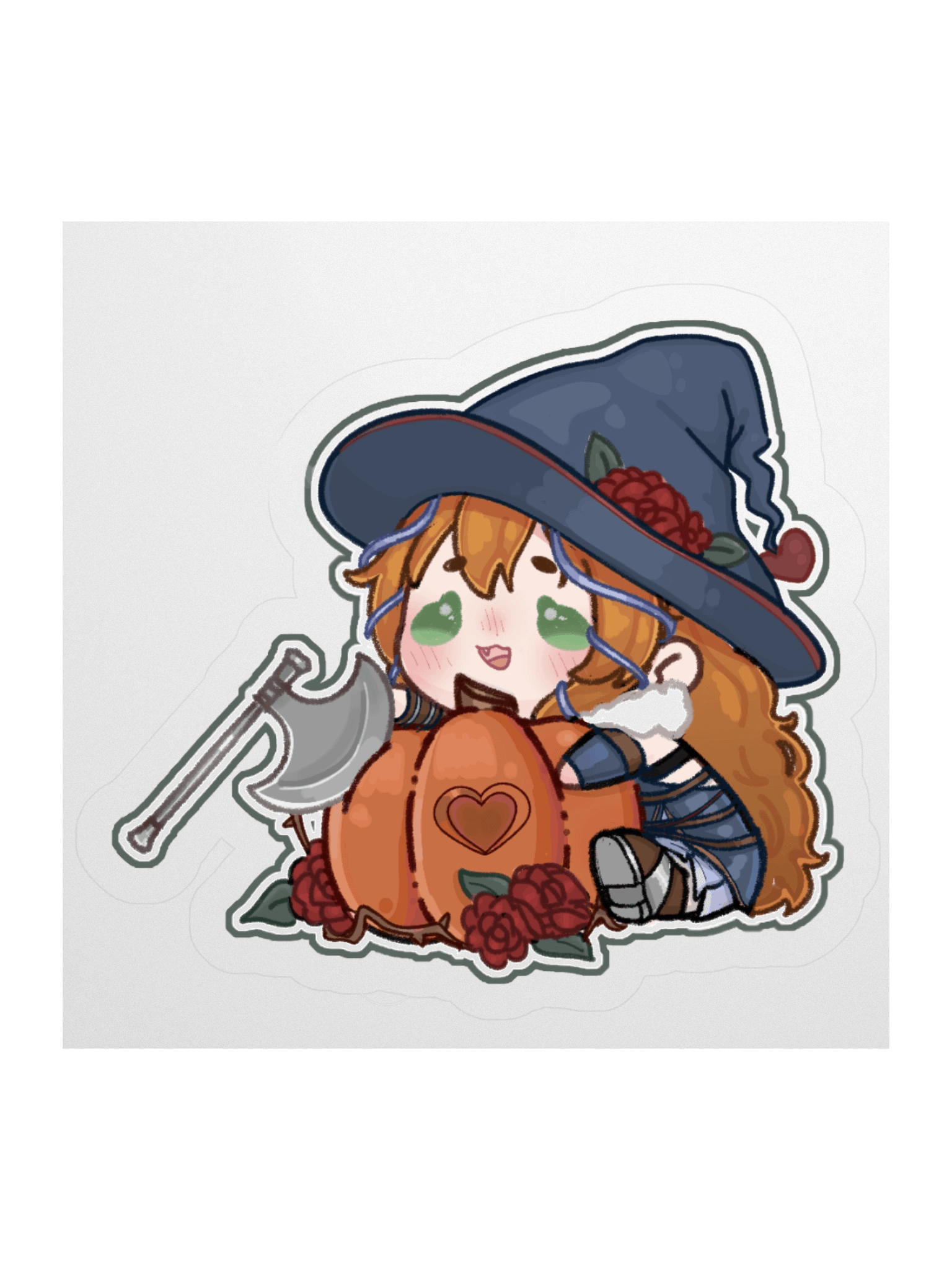 Kawaii Nunu Sticker - Halloweenie 2025 Collection product image (1)