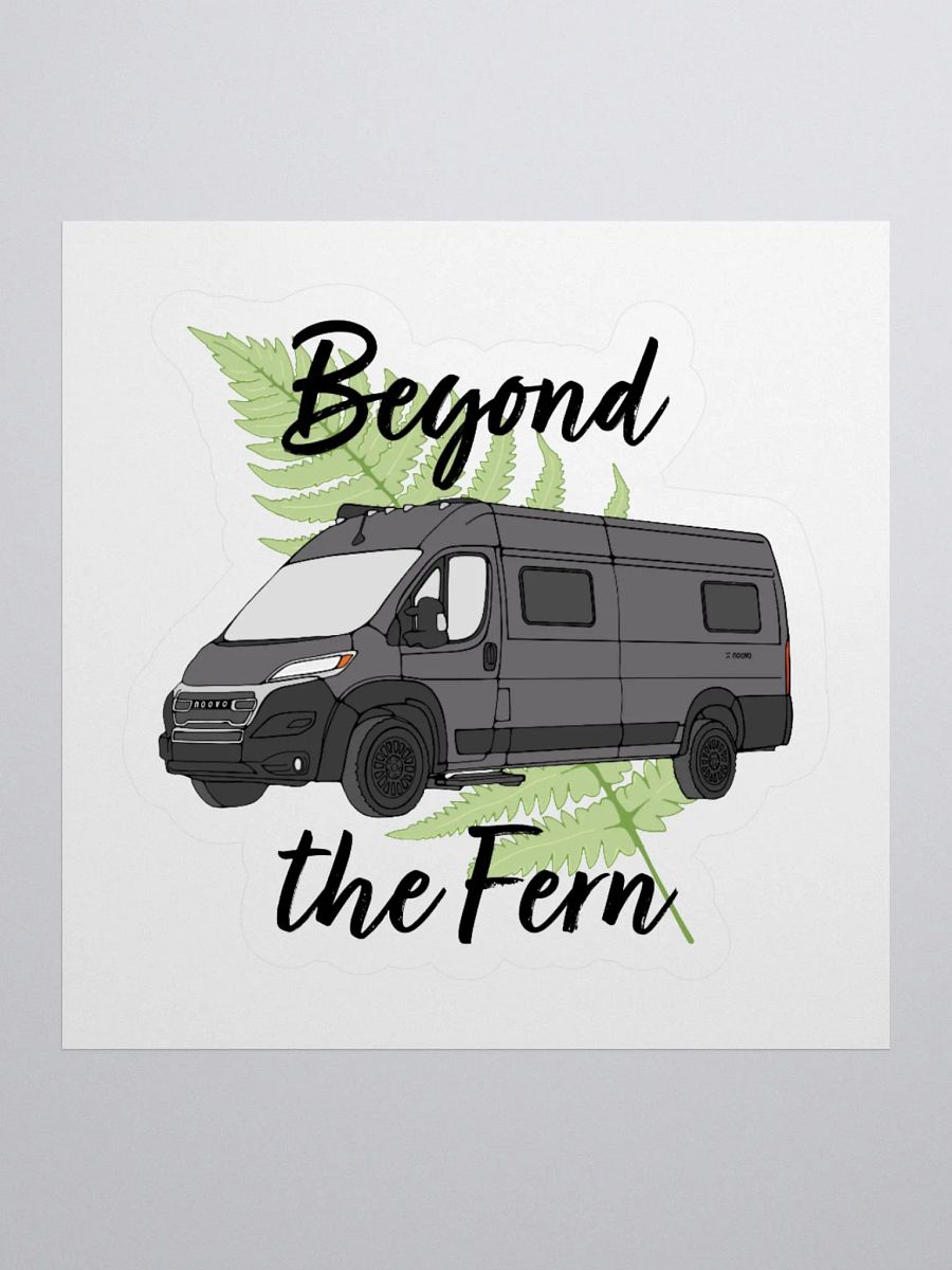 Beyond the Fern Logo Sticker product image (3)