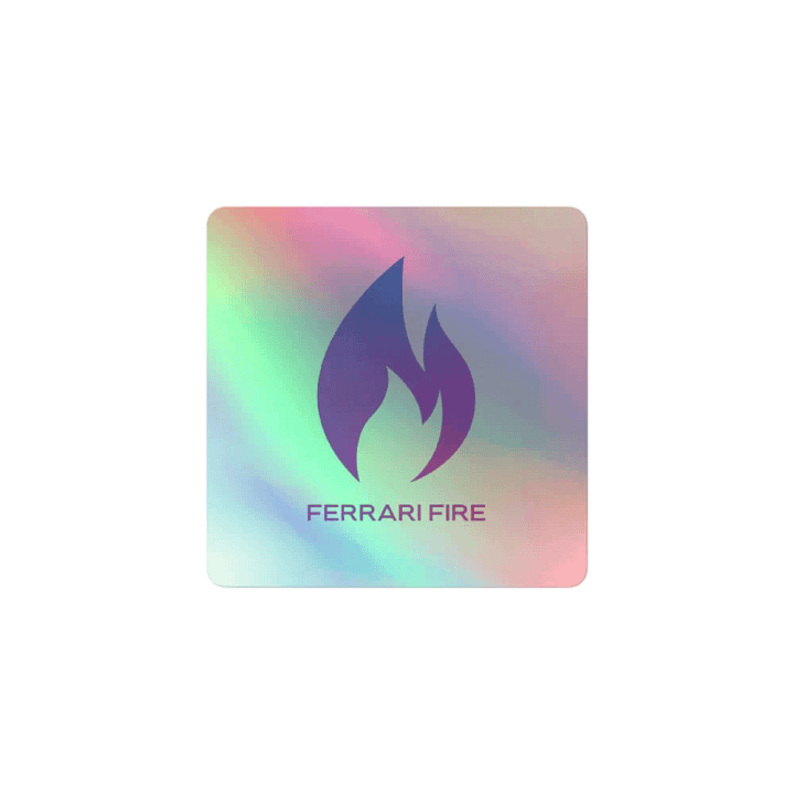 Rari Holo Logo Sticker product image (1)