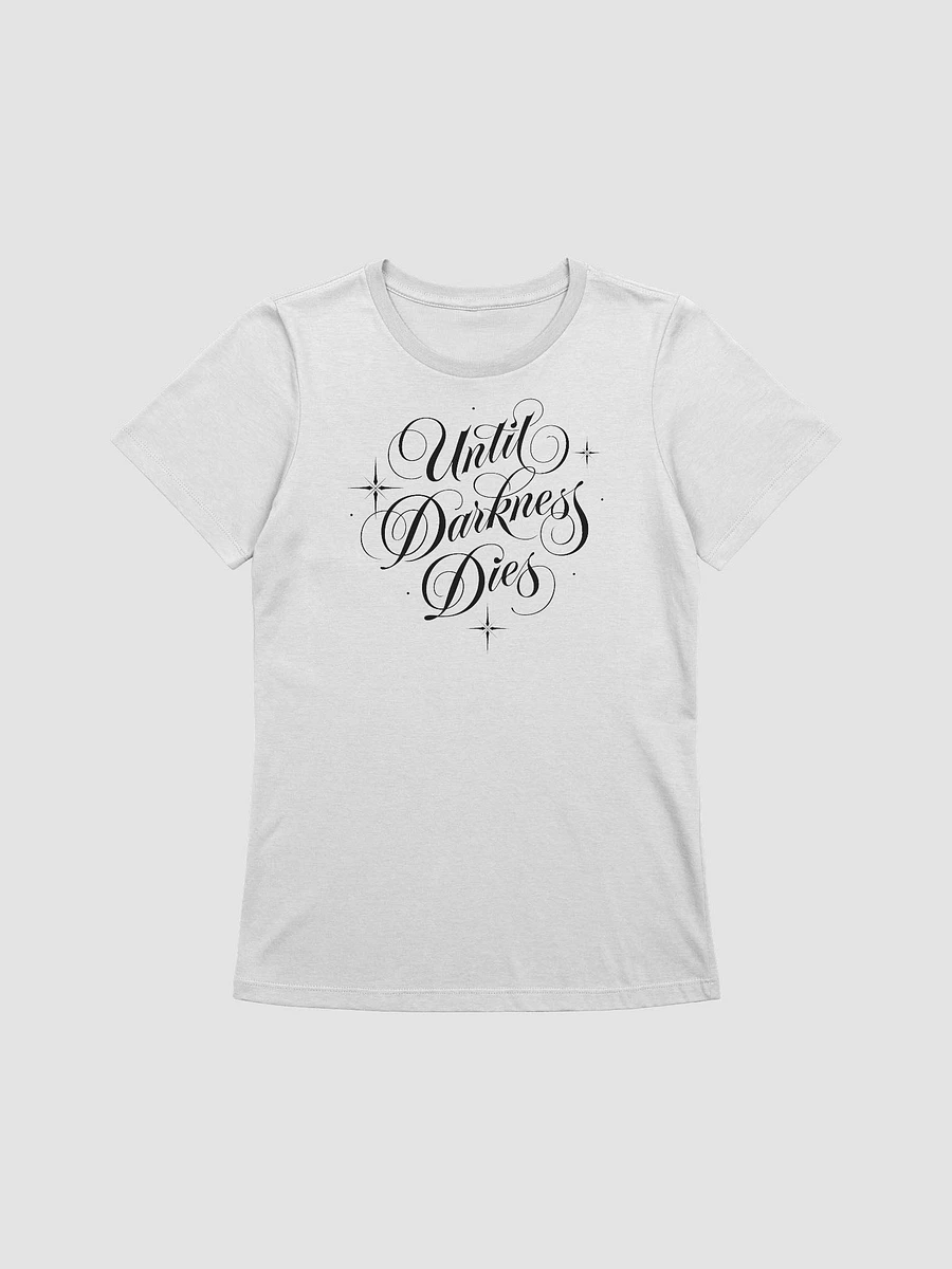 Until Darkness Dies (simple design) Bella+Canvas Women's Supersoft Relaxed-fit T-Shirt product image (33)