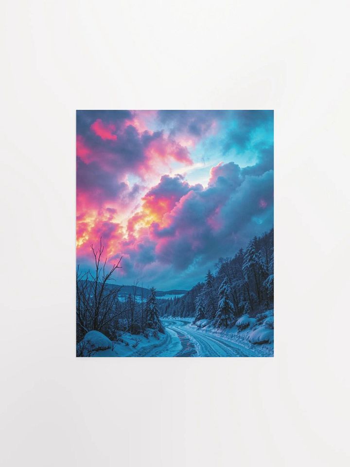 Serene Skyline Matte Poster product image (5)