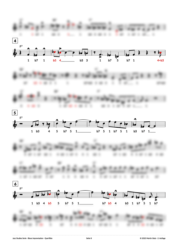 7 Schritte zum perfekten Blues Solo - Querfloete product image (8)