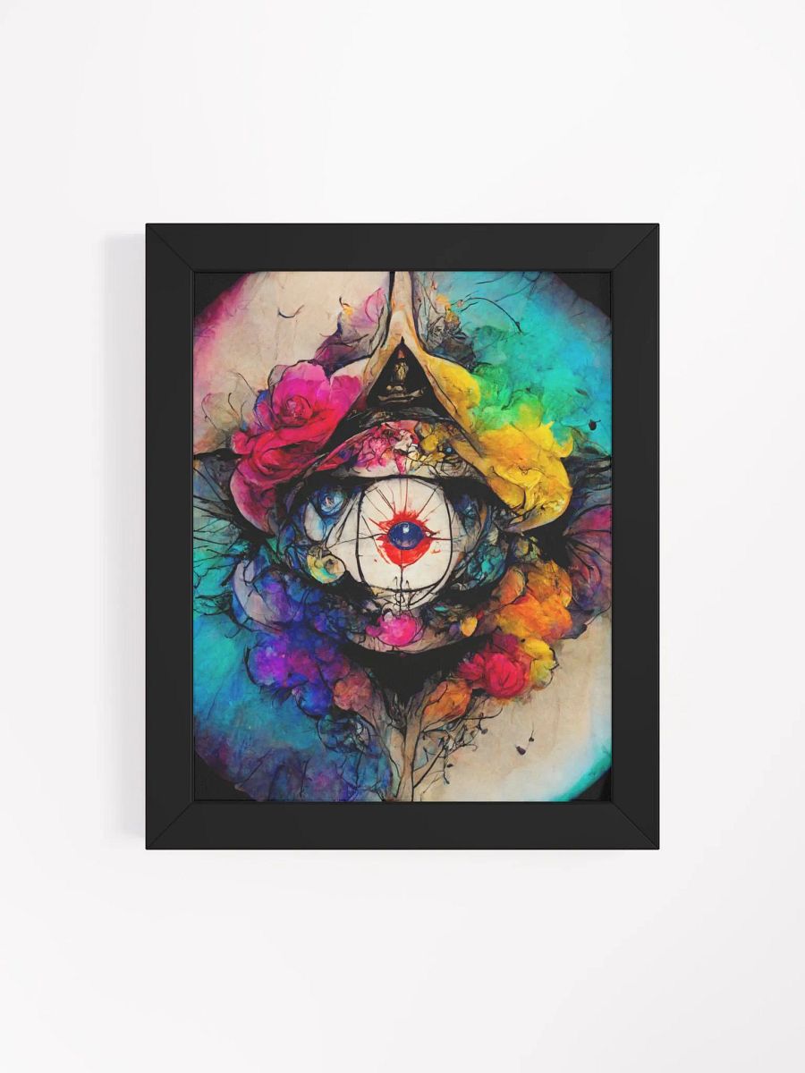 Surreal Eye Compass Framed Poster product image (24)