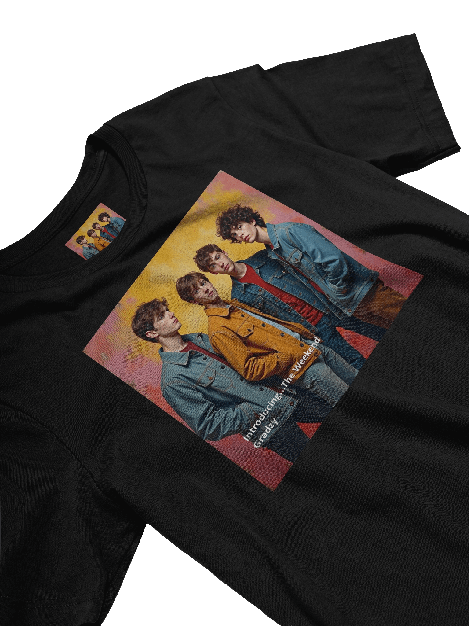 'The Weekend' Gradzy Crew T-Shirt product image (3)