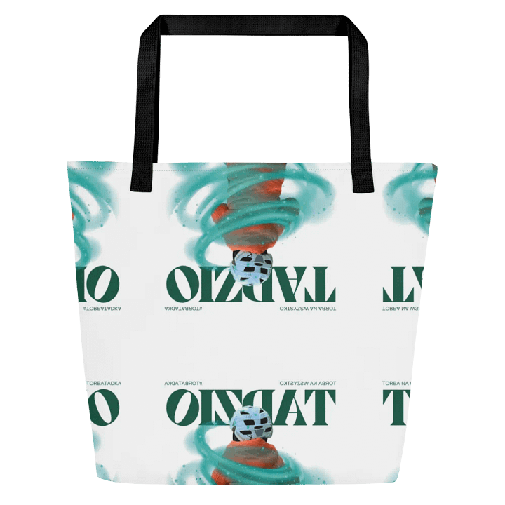 Glitch Wheel All-Over Tote Bag product image (2)