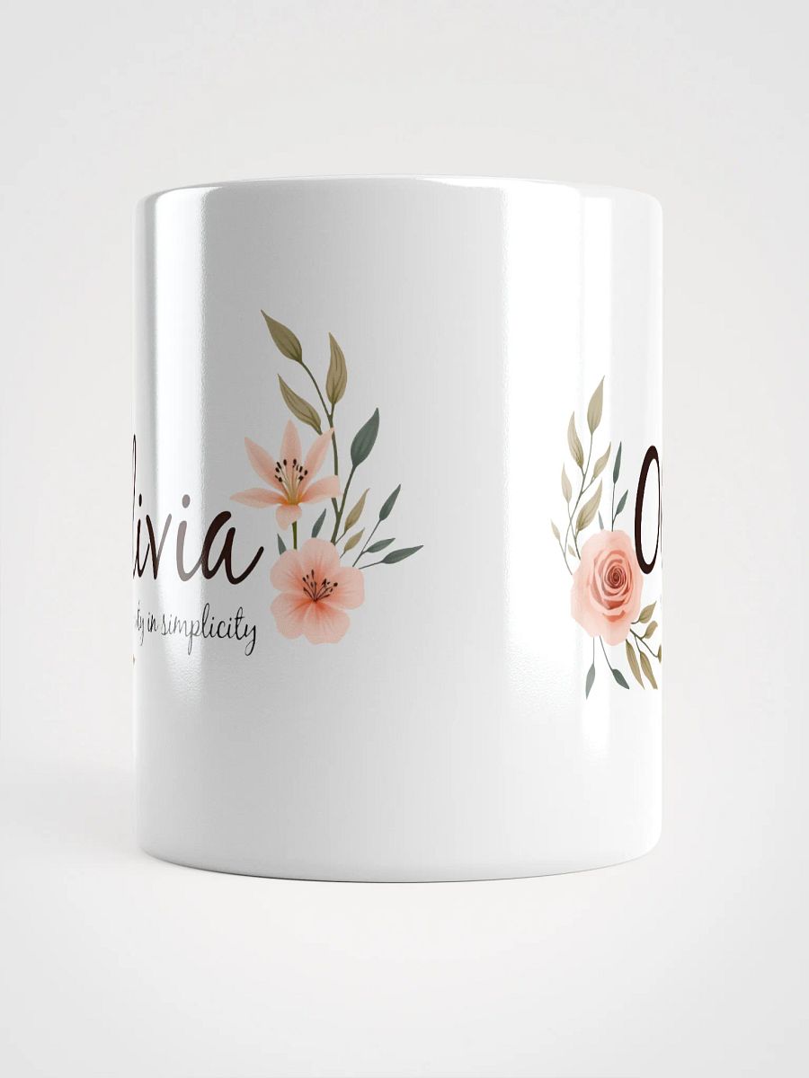 Olivia Mug: Celebrate Beauty in Simplicity with Personalized Elegance product image (5)