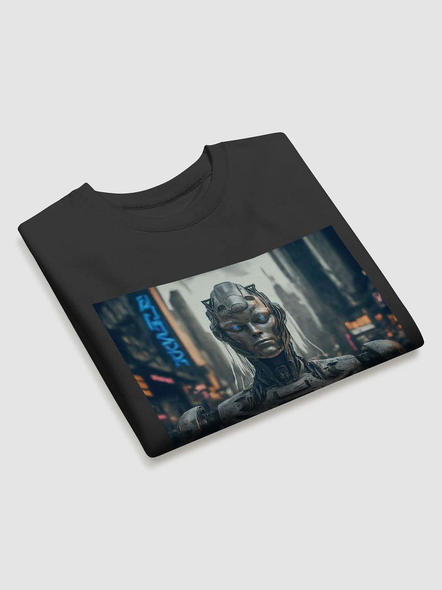Neon Futurism Robot Sweatshirt product image (11)