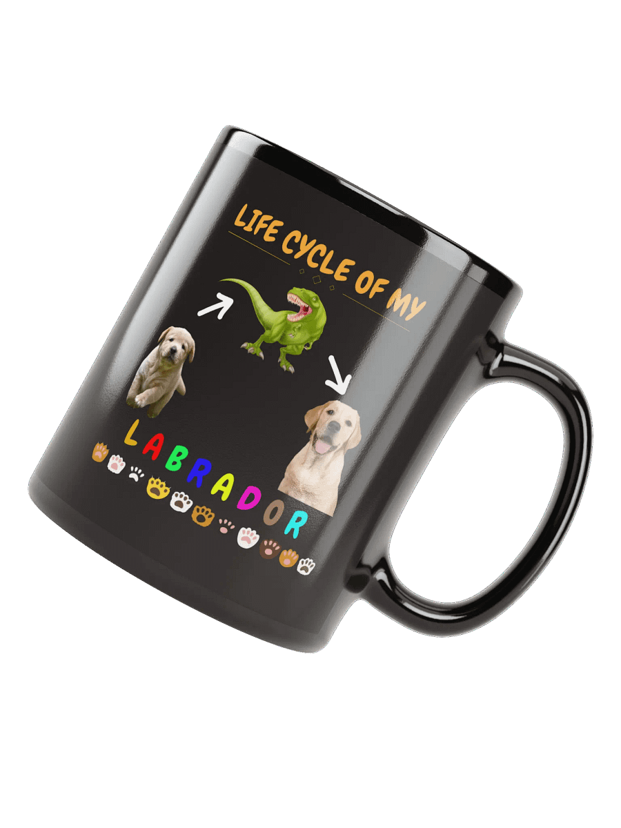 T-Rex Lab Dog Lover Coffee Mug product image (5)