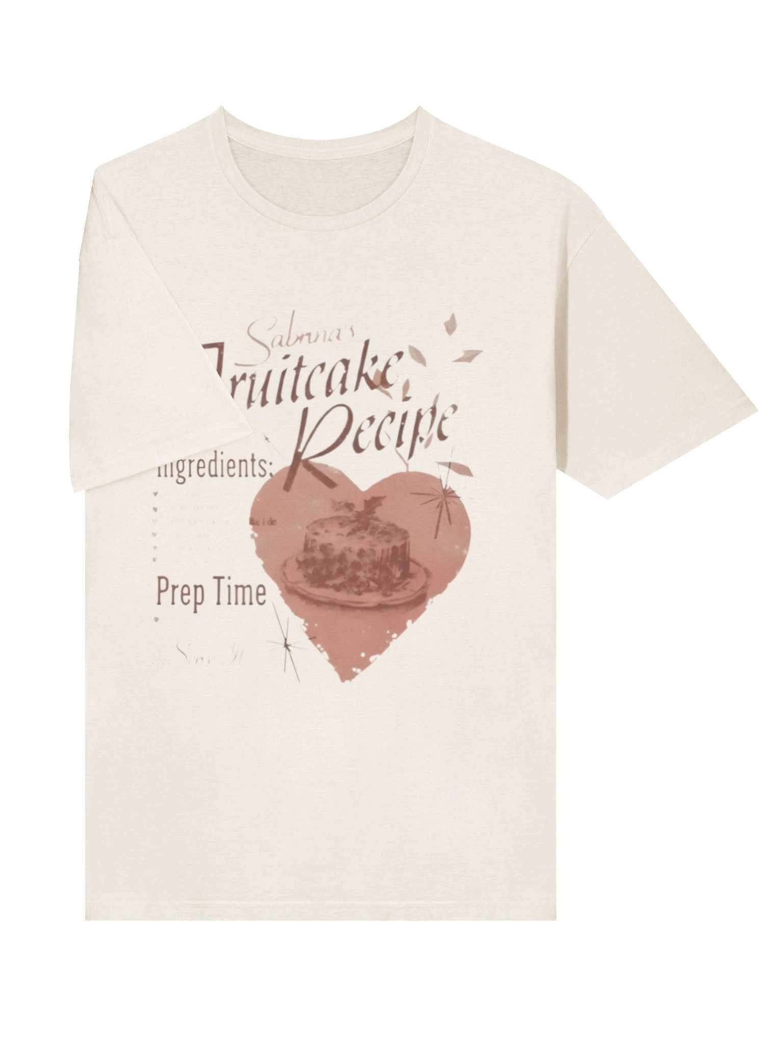Sabrina Carpenter Fruitcake Recipe Shirt product image (3)
