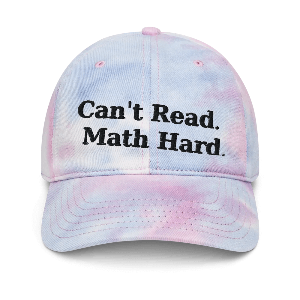 Can't Math. Read Hard. product image (3)