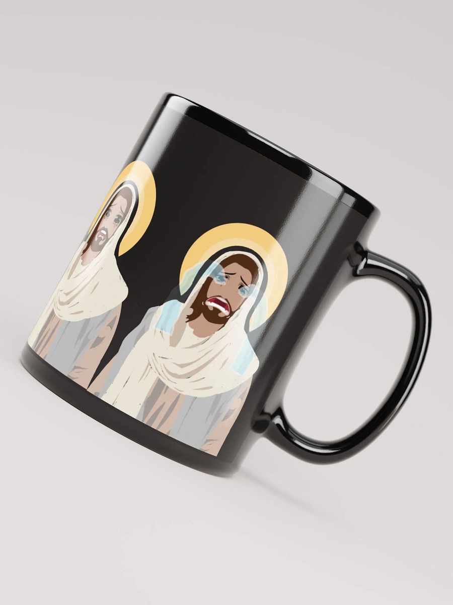 Crying Jesus Emote coffee mug product image (4)
