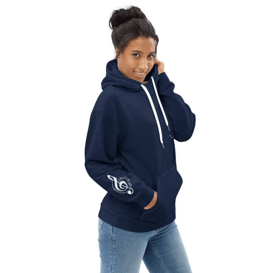 Band Geeks Rule Hoodie | Navy Blue product image (7)