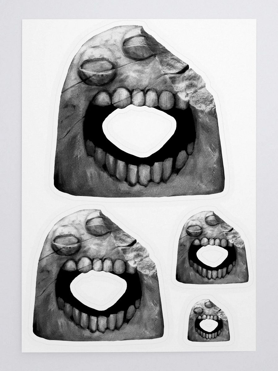 Wailing Headstone Stickers product image (1)