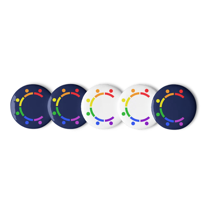 Set of 5 Pins/Buttons product image (1)
