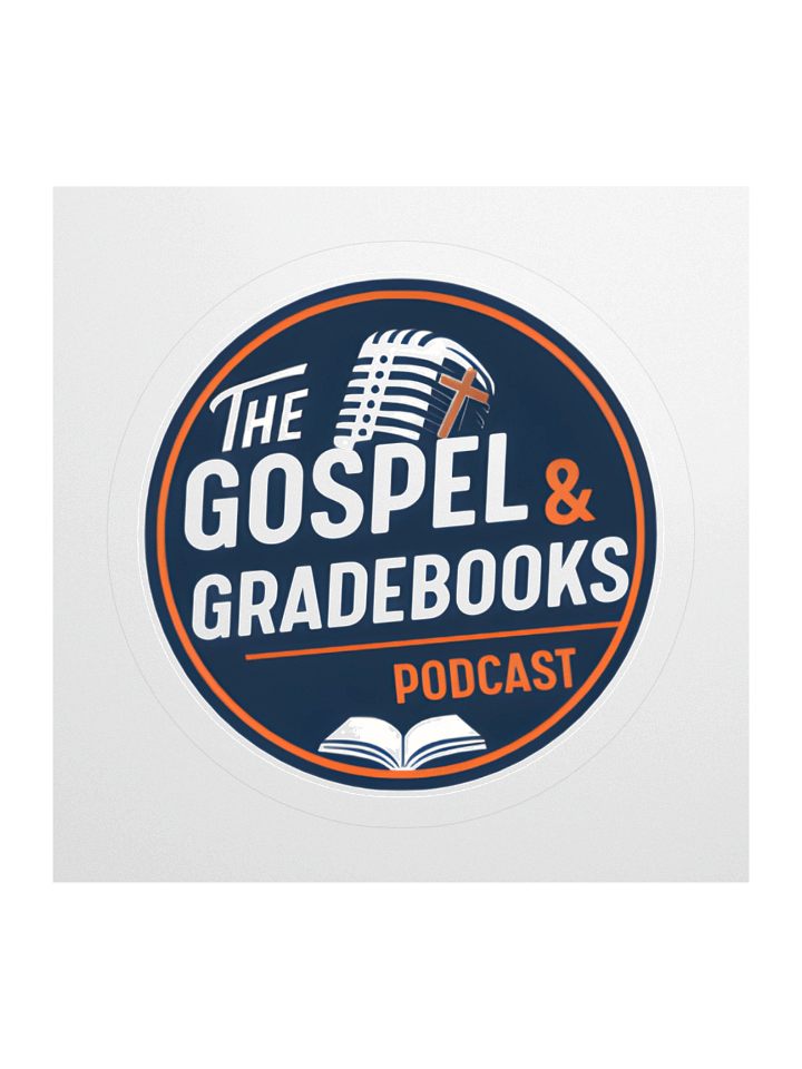 Podcast Logo Sitcker product image (1)