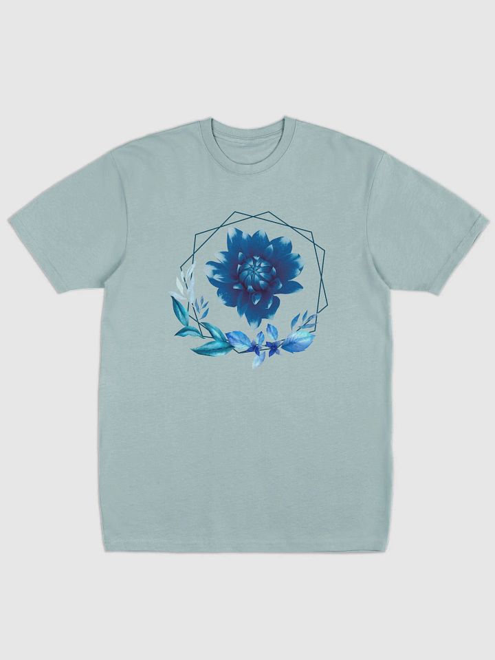 Blue Botanical Geometric Tee product image (2)