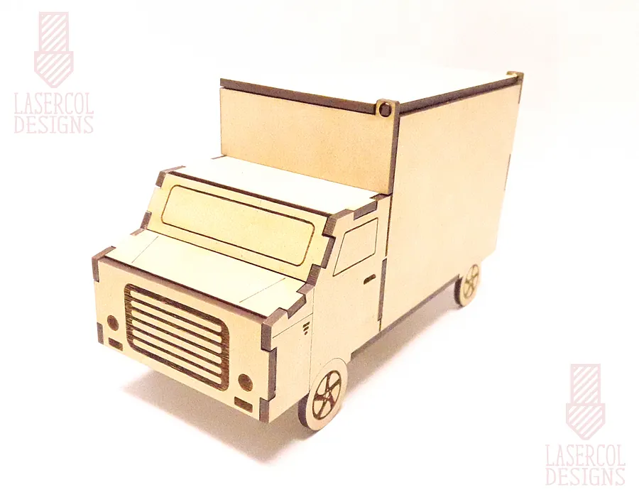 Box Car - Laser Cut Files product image (8)