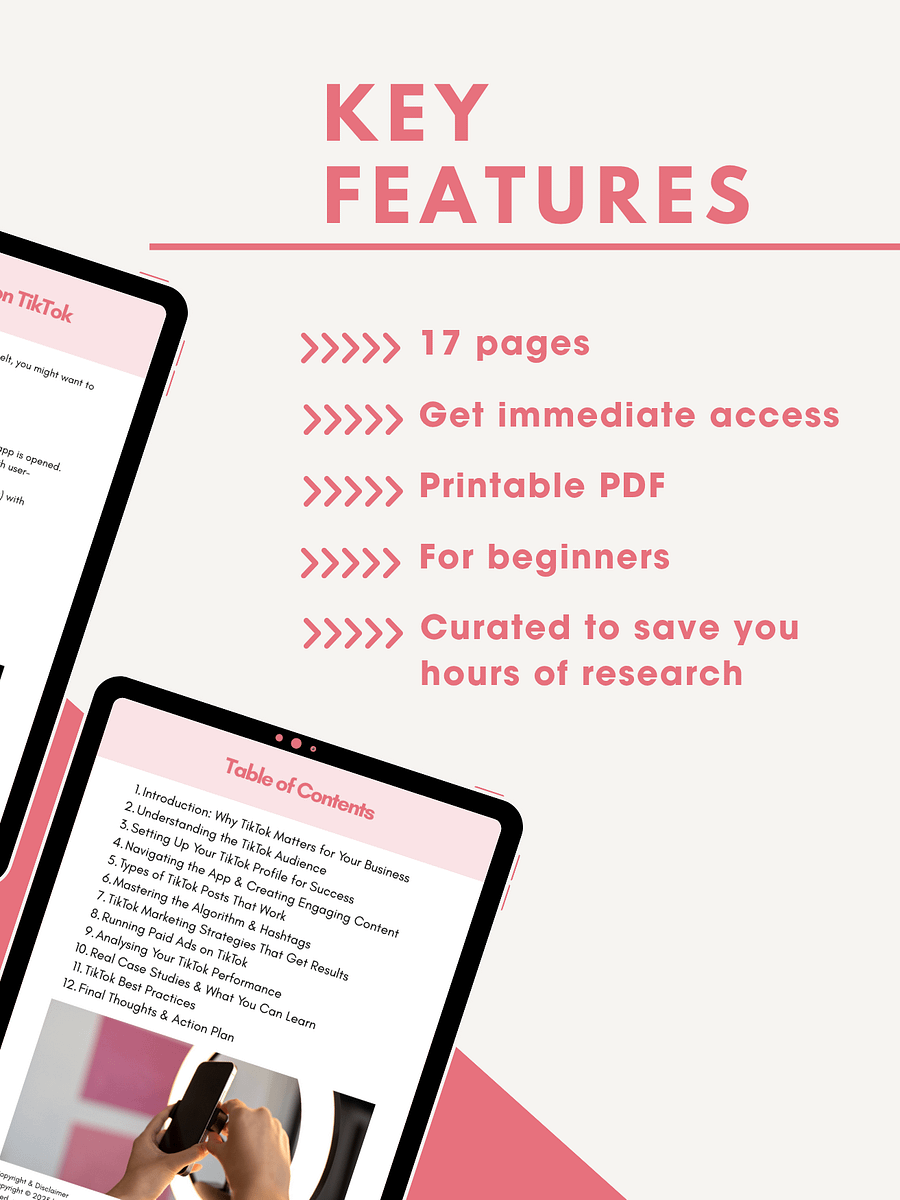 TikTok Marketing for beginners product image (4)