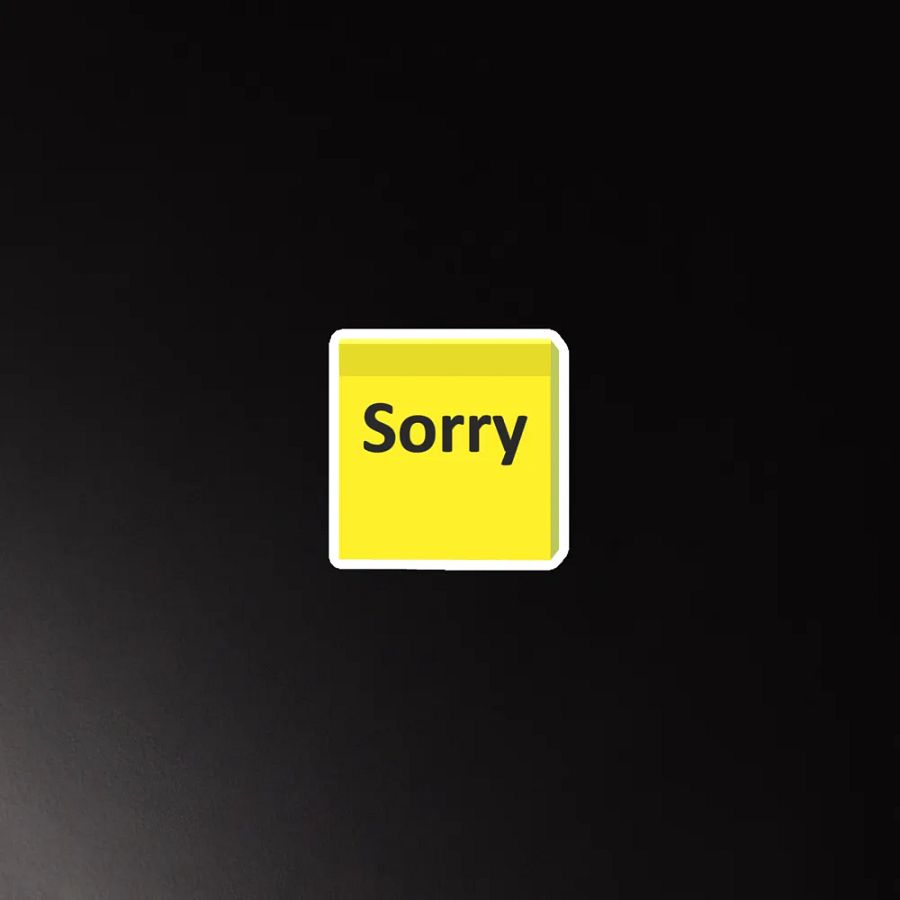 Sorry Magnet product image (3)