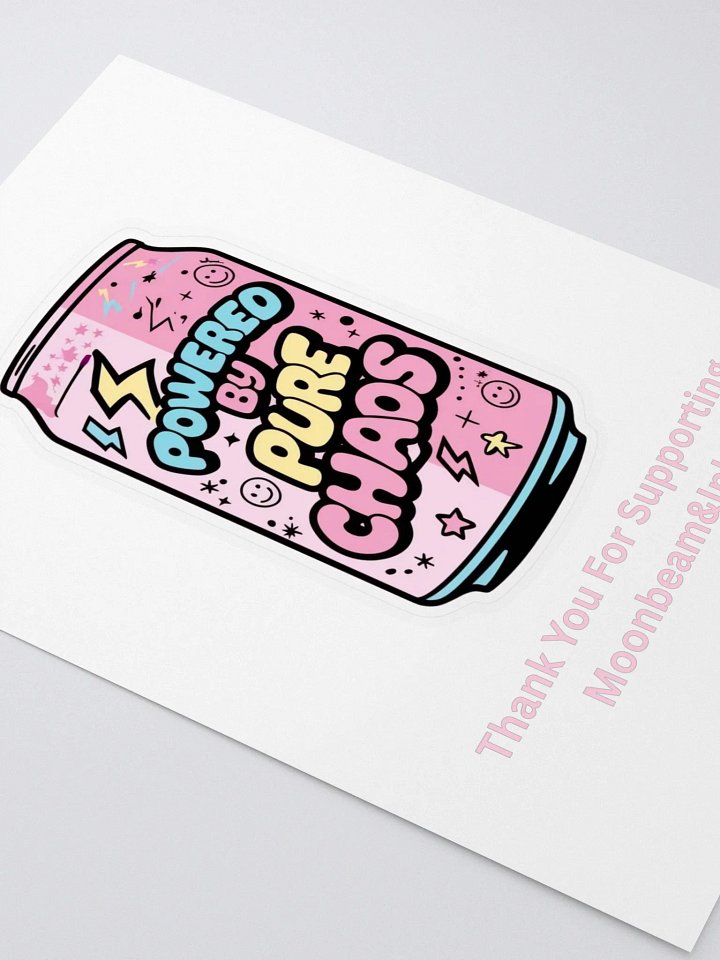 Chaos Can Kiss Cut Sticker Sheet product image (2)