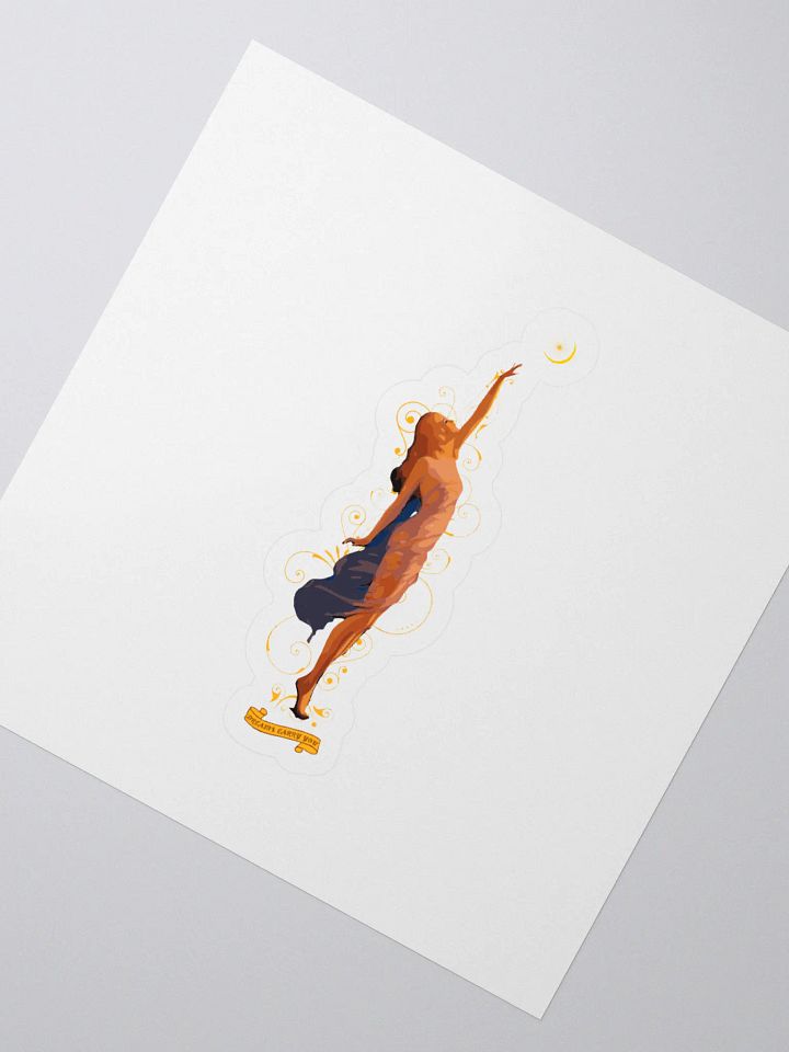 Dreams Carry You - Ethereal Kiss Cut Stickers product image (2)