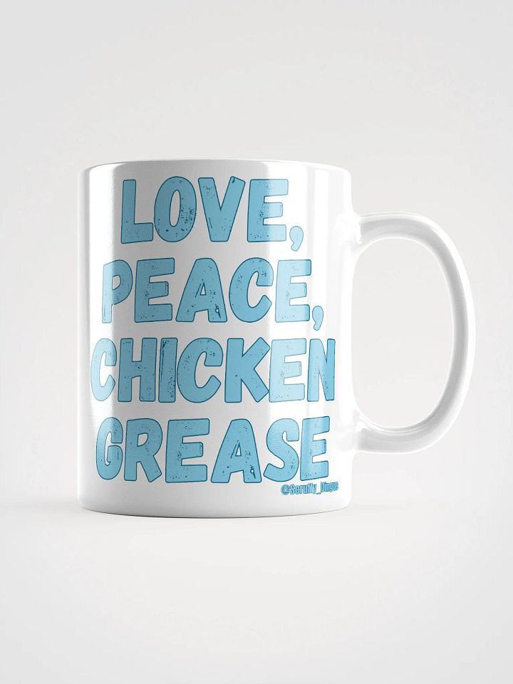 "End of Stream" Love, Peace, Chicken Grease Mug product image (2)