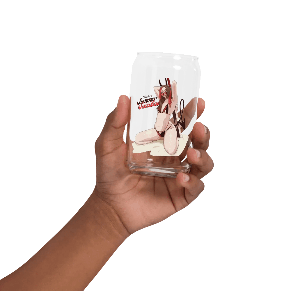 Summer Succubus Glass Can Cup product image (2)