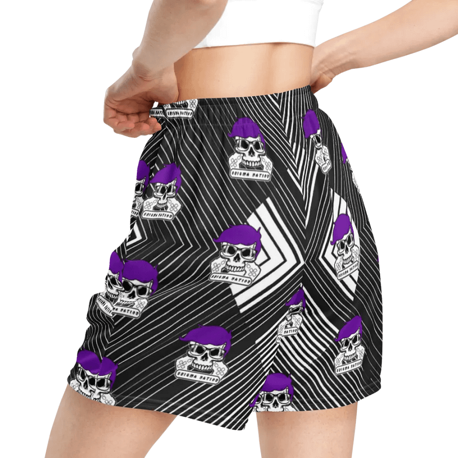 Enigma Nation All-Over Print Recycled Unisex Mesh Shorts product image (5)