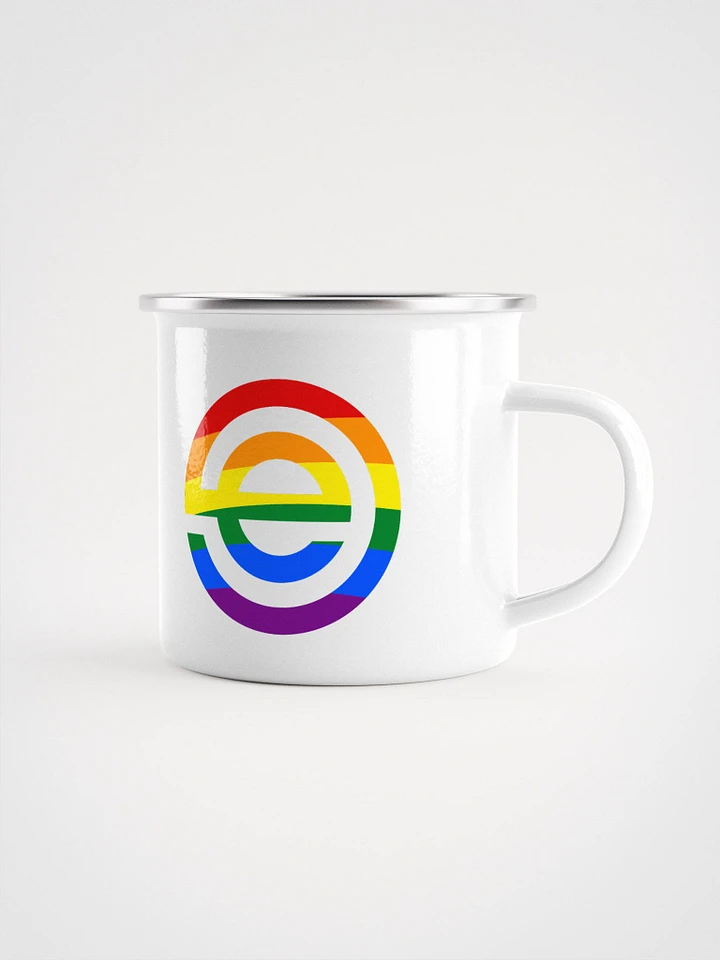 Ecamm Fam Pride Enamel Mug product image (1)
