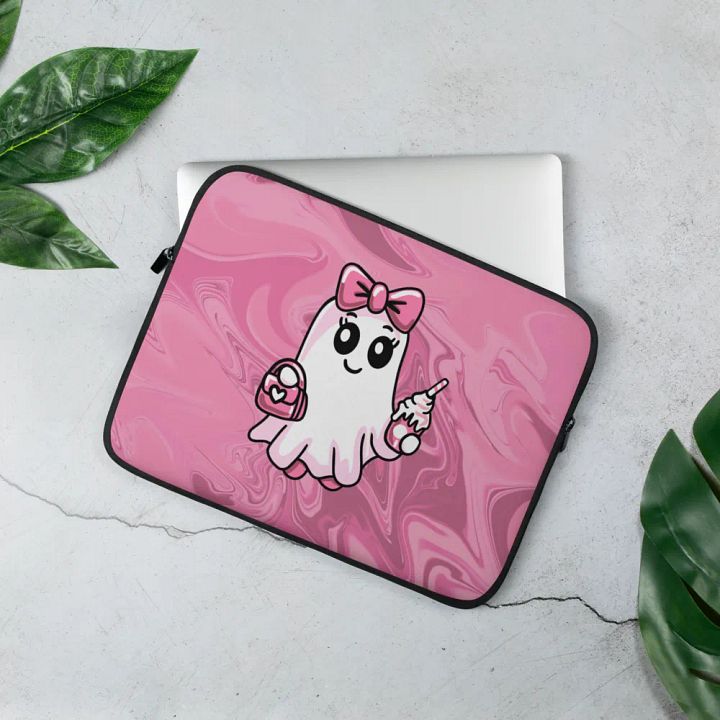Cute Ghost Laptop Sleeve product image (2)