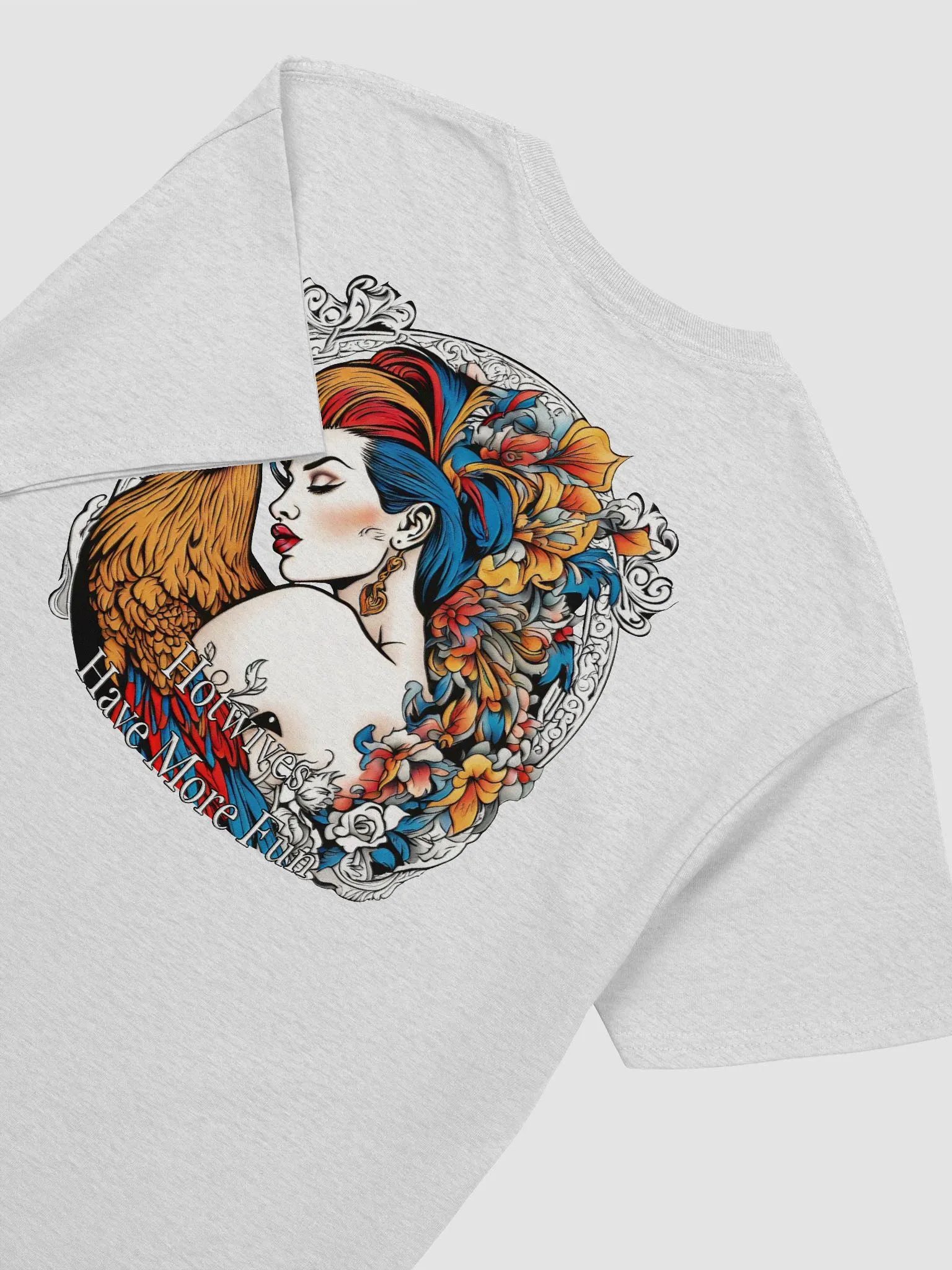 Hotwives Have More Fun back print basic Tee product image (20)