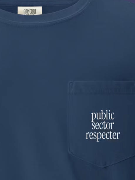 Public Sector Respecter Pocket T-Shirt product image (1)