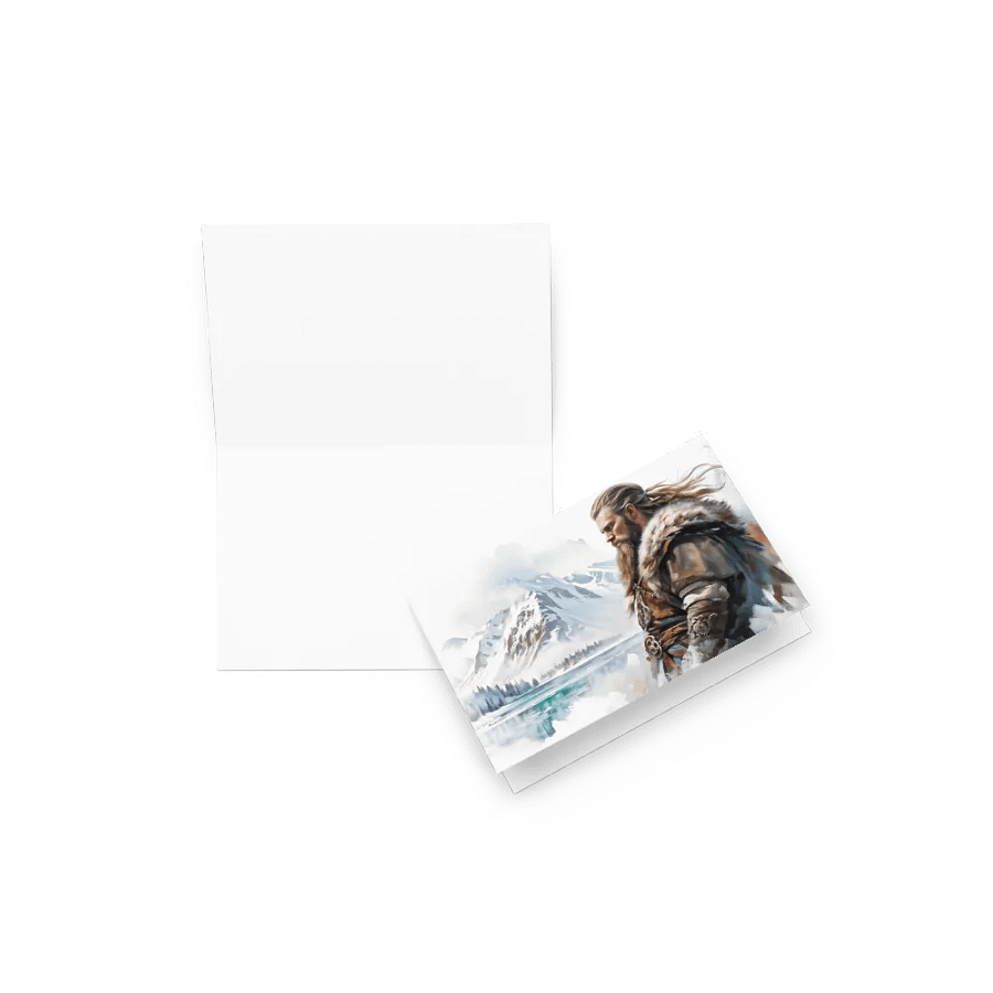 Greeting Card - Norseman & Mountain View product image (12)
