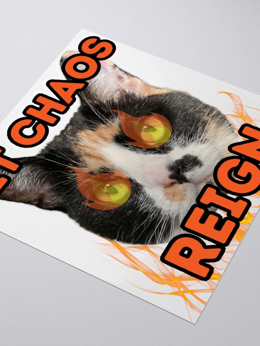 Chaos Cat Sticker product image (8)