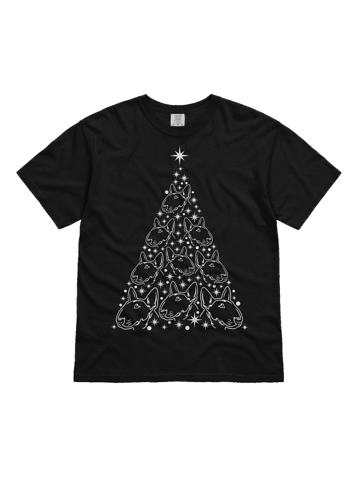 English Bull Terrier Christmas Tree T-Shirt product image (4)