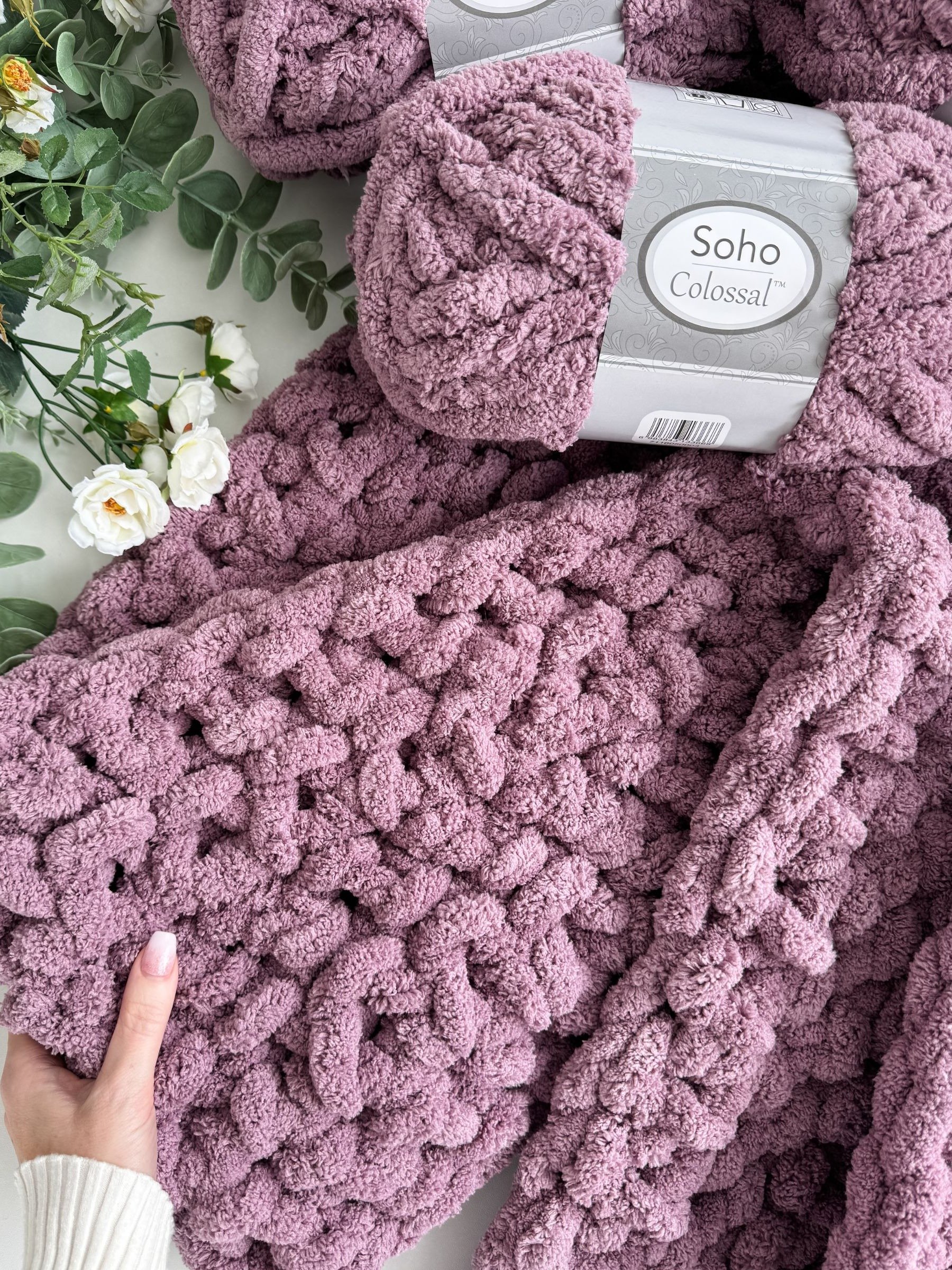 Colossal Cuddles Blanket Crochet Pattern product image (9)